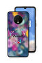 OnePlus 7T Protective Case Cover Friends In Flowers Ring Art