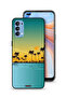 غطاء حماية لهاتف Oppo Reno4 4G، منظر طبيعي، فن تجريدي