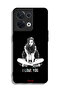 Oppo Reno8 5G Protective Case Cover I Love You Art - 2