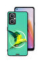 غطاء حماية لهاتف Oppo A96 5G (الصين) بتصميم فن تجريدي ببغاء