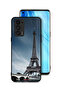 غطاء حماية لهاتف Oppo Reno6 Pro Plus 5G بتصميم برج إيفل
