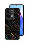 Oppo Reno8 Pro Plus 5G Protective Case Cover X Lines Abstract Pattern