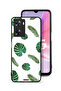 غطاء حماية لهاتف Oppo A57s بنقشة ريش فنية