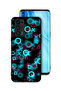 غطاء حماية لهاتف Oppo Reno6 Pro Plus 5G برسومات أيقونات لعبة الحبار الصغيرة
