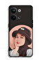 Oppo Reno9 Pro 5G Protective Case Cover Cute Hat Girl Paint Art - 2