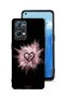 غطاء حماية لهاتف Oppo Reno7 Pro 5G بتصميم قلب لامع