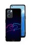 غطاء حماية لهاتف Oppo Reno7 5G بتصميم يد تلامس القلب