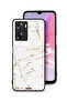 غطاء حماية لهاتف Oppo A77s بنمط رخامي