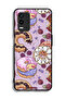 غطاء حماية لهاتف Oppo K9x برسومات دونات فنية - 2