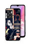 غطاء حماية لهاتف Oppo A57 5G بعبارات عربية ووجوه مقطوعة