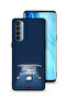 غطاء حماية لجهاز Oppo Reno4 Pro 4G بتصميم فني على مكتب الكمبيوتر