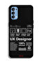 Oppo Reno4 4G Protective Case Cover Ux Designer Sticker - 2