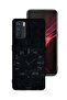 غطاء حماية لهاتف Oppo K9 Pro بنقشة ساعة رياضية