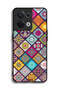Oppo Reno8 5G Protective Case Cover Mandala Squares Pattern - 2