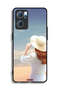 غطاء حماية لهاتف Oppo Reno7 5G بتصميم فتاة قبعة واقفة - 2