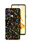 Oppo Reno9 Pro Plus 5G Protective Case Cover Music Fabric Pattern