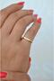 Little Finger Ring Thin Northern Star Minimal - 3