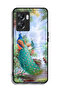 غطاء حماية لهاتف Oppo A57 5G بنقشة الطاووس - 2