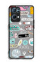 Oppo Reno7 Pro 5G Protective Case Cover Good Vibes Stickers - 2