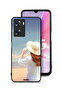 غطاء حماية لهاتف Oppo A57s بنقشة قبعة فتاة واقفة