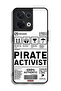 Oppo Reno8 5G Protective Case Cover Private Activist Sticker - 2