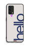 Oppo Reno6 Lite Protective Case Cover Hello - 2