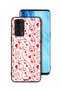 غطاء حماية لهاتف Oppo Reno6 Pro Plus 5G بنقشة قلوب