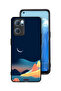 Oppo Reno7 5G Protective Case Cover Moon Abstract Drawing Art