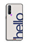 Oppo Reno3 Pro 4G Protective Case Cover Hello - 2