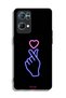 غطاء حماية لهاتف Oppo Reno7 Pro 5G بنقشة قلب سريع - 2