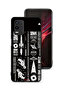 غطاء حماية Oppo K9x بملصق Sowk Space Walk