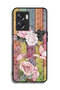 Oppo A57 5G Protective Case Cover Peach Butterflies And Roses - 2