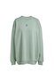 Essentials Fleece Long Oversized Crew Sweatshirt - 4
