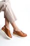 Taba Genuine Leather Padded Heel Orthopedic Sole Women's Sandals Tmd2025651 - 2
