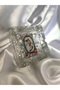 The World Tarot Card Epoxy Ashtray Silver Leafed Epoxy Ashtray Ashtray - 6