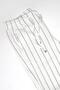 Men's White Navy Blue Striped 2025 Jogger Shorts - 4