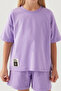 Rolypoly Girl's Shorts T-Shirt Set Lilac - 4