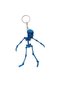 Skeleton Design Decorative Keychain Skeleton Vehicle Ornament Blue Color - 2