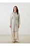 Nevavm Striped Linen Blend Women's Shirt Tunic with a Difference