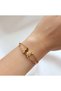 Butterfly Bracelet - Steel Butterfly Bracelet - Gold Color Butterfly Bracelet - Steel Bracelet - 3