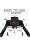 Commercial Treadmill EM-1250, 8HP AC Motor, 15% Incline, 180KG, LED Display Panel - 2