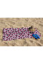 3D Digital Pink Leopard Print Beach Towel - 2