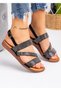 Sandale dama negre A008 - 4