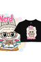 Labubu Printed Kids Crop Tshirt