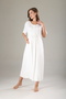Chiffon Maternity Nightgown Set - 3