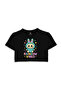Labubu Printed Kids Crop Tshirt - 2