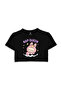 Labubu Printed Kids Crop Tshirt - 2