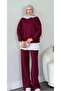 DOUBLE KNIT STONE-EMBELLISHED MODAL SET - 5