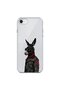 iPhone 7 Compatible Transparent Case Cool Donkey Design