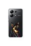 Xiaomi Redmi Note 13 Compatible Transparent Case with Cool Dog Design